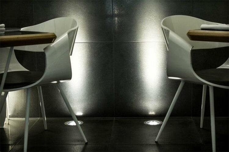 Rafinement est le maître mot de la décoration de L'Amphitryon à Lorient